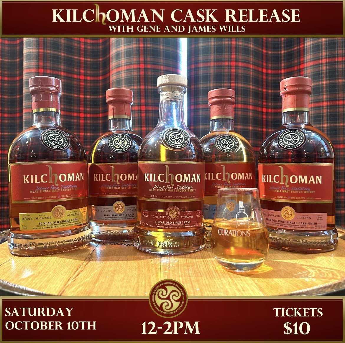 Kilchoman Cask Release
