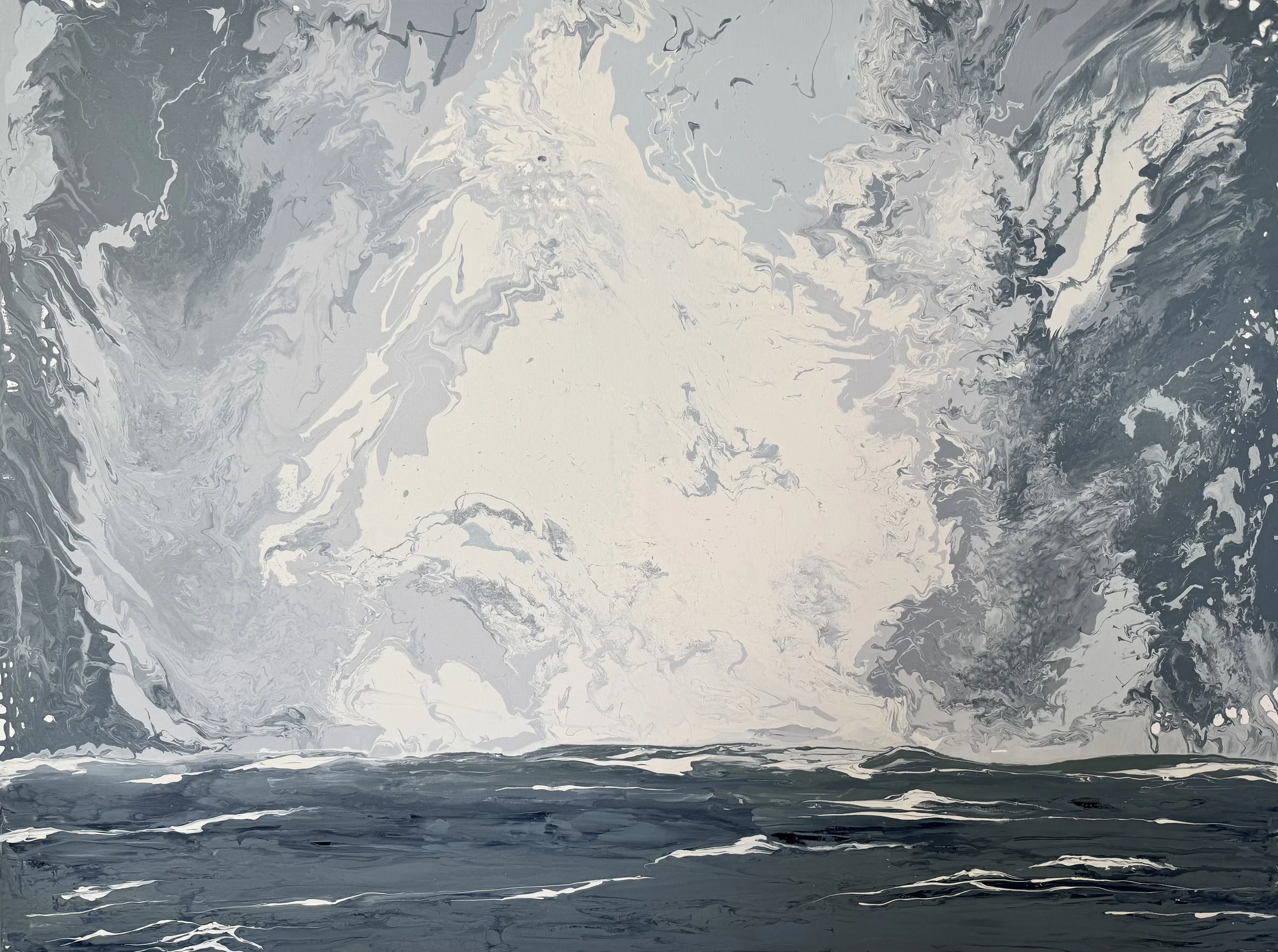 Swirling Skies, Ocean Beach, 2025