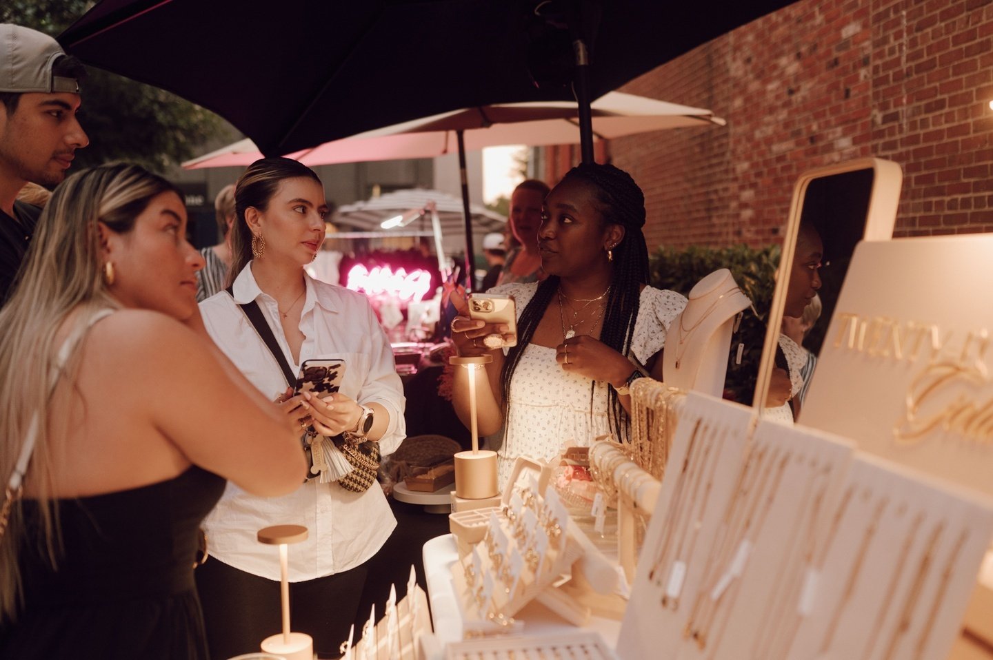 Applications for July, August, and September @nebelsalleynightmarket went out in Tuesday's newsletter.

If you're new to our vendor community, hop onto the email list via the link in our bio to make sure you're up-to-date on all things Esther + Elsa.