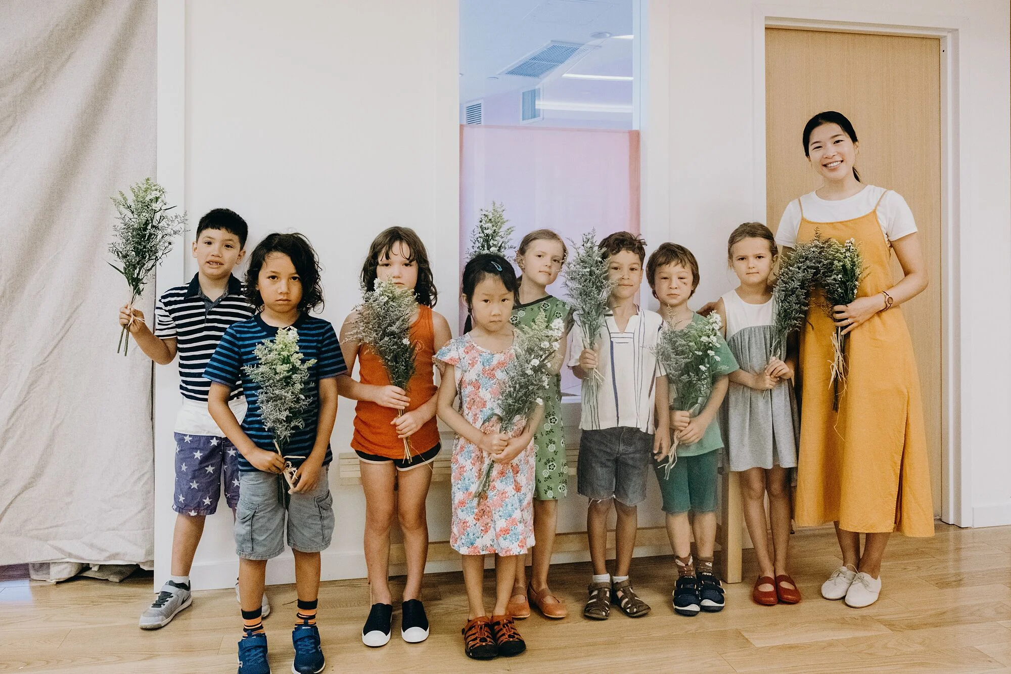 …to welcome the new first grade class.