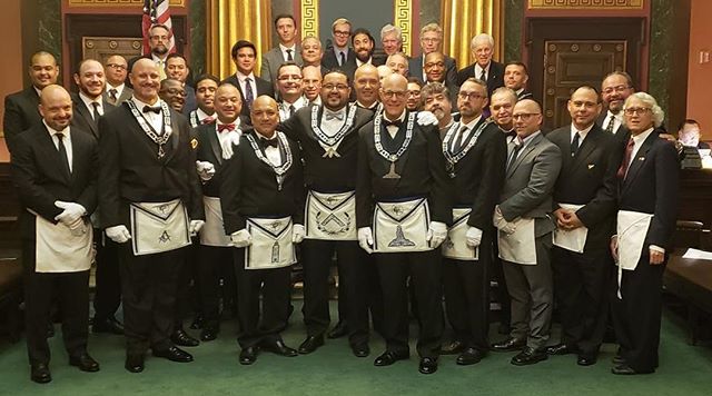 Publicity Lodge #1000 1000th Stated Communication.  #nymasons