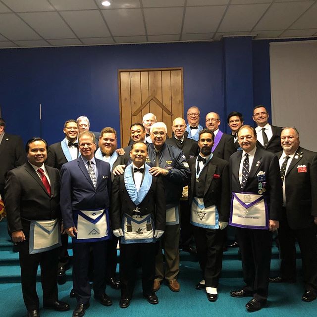 Square Club / 4th Manhattan District visits Whitfield Lodge No. 622 in #tatamy PA. #nymasons