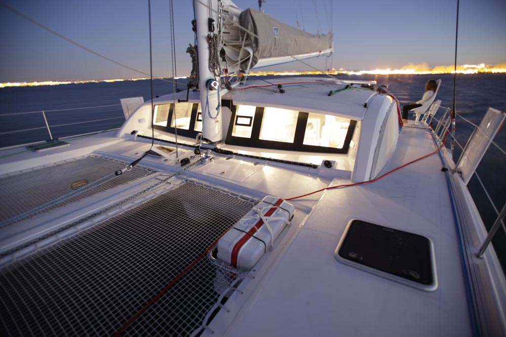 Outremer 51 Catamaran trampoline forward.jpg