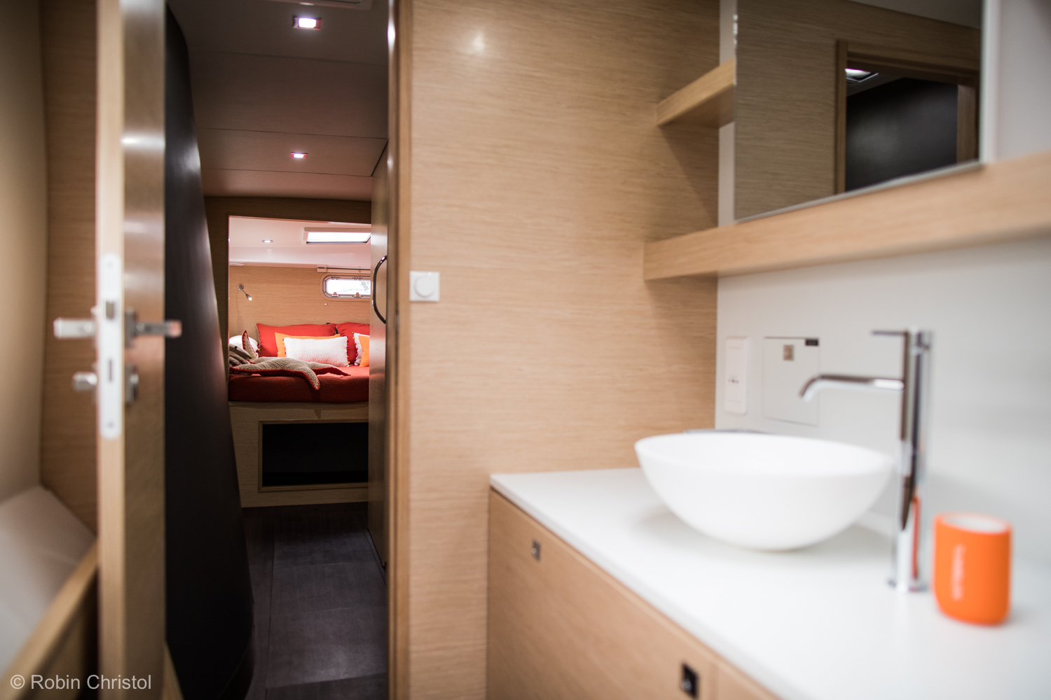 Outremer 45 catamaran interior head and cabin.jpg