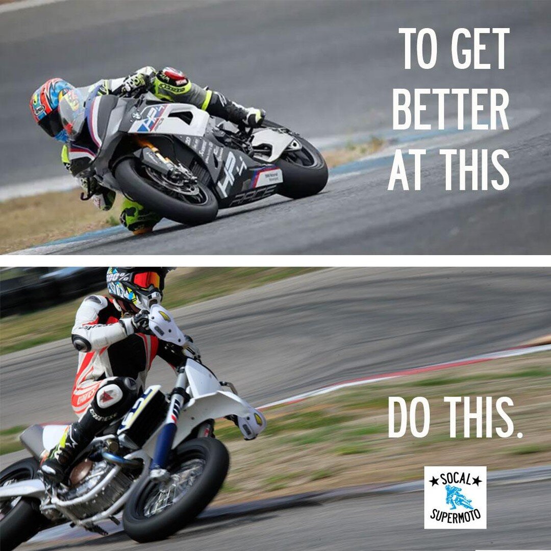 Supermoto (and mx...and mini moto....and flattrack...and...) will make you a faster and safer sportbike rider. Spread the good word! 

#socalsupermoto #supermoto #motard #motardmafia #supermotonation #supermotocentral #supermotolife #supermotoschool 