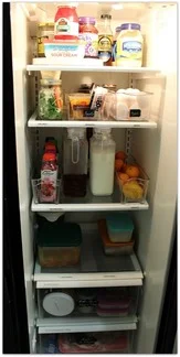 Simple tips on how to organize the refrigerator | www.JadoreLeDecor.com