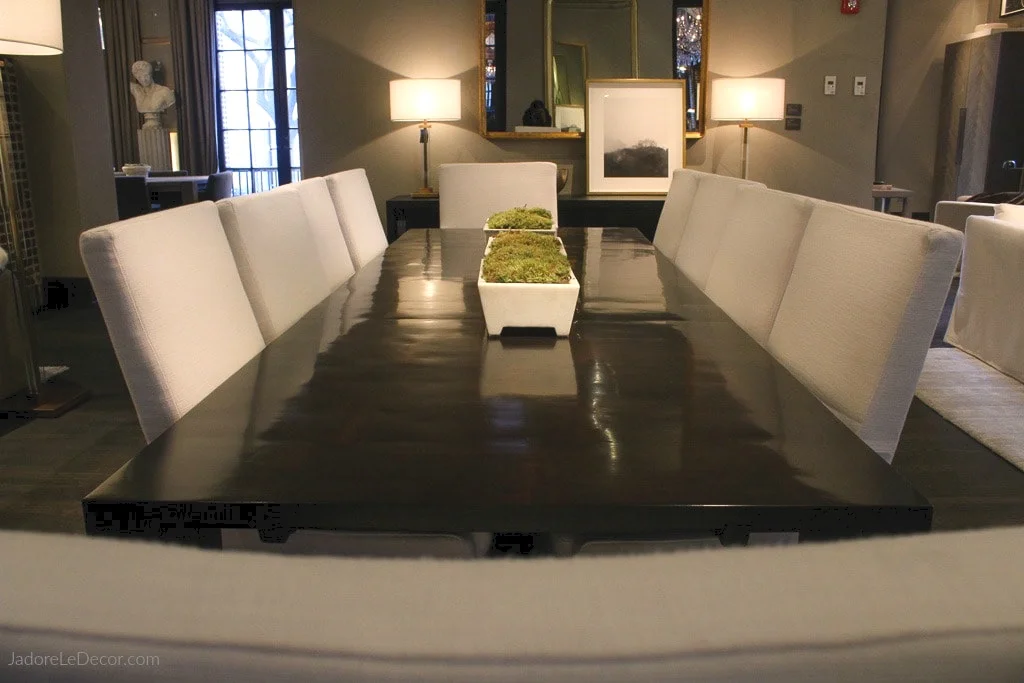 www.JadoreLeDecor.com | A review of luxury home furnishings purveyor, RH’s (Restoration Hardware) restaurant store in Chicago.