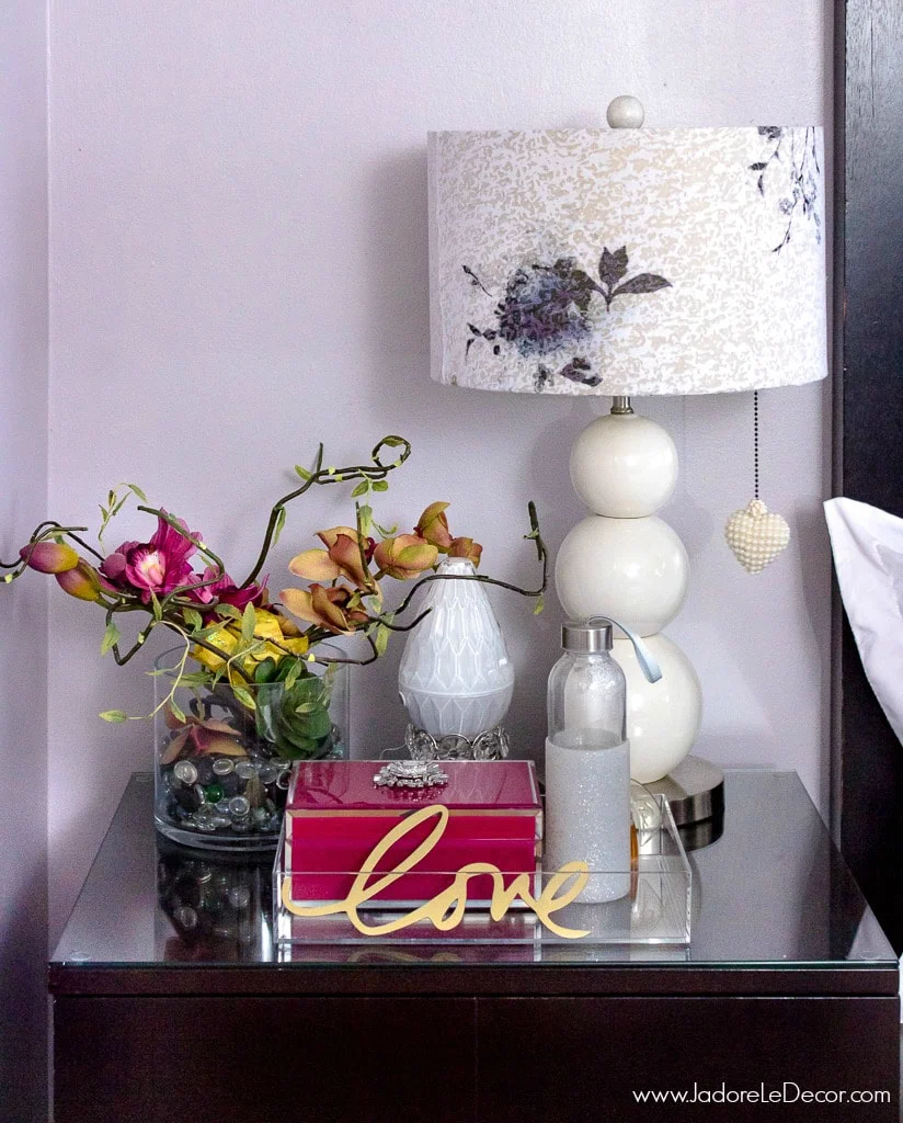 www.JadoreLeDecor.com | An invitation to participate in a Pinterest Challenge inspired me to finally do something some of those beautiful pins | Simple DIY | Small Crafts | Home Decor Crafts