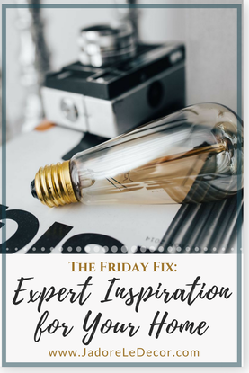 www.JadoreLeDecor.com | If you're one who learns by watching others, you will enjoy this Friday's Fix. Today I'm giving you a little dose of decor eye-candy and inspiration from a few rising stars in the interior design world. | Design Inspiration