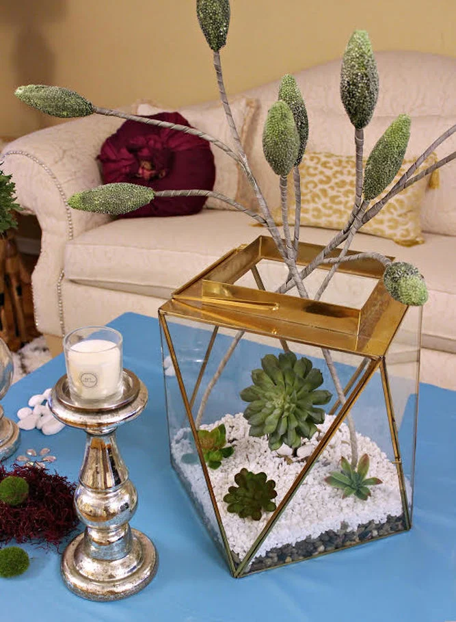 www.JadoreLeDecor.com | Glade Atmosphere Collection Fine Home Fragrance | How to Make a Stunning Terrarium | DIY | Plants | Easy Crafts