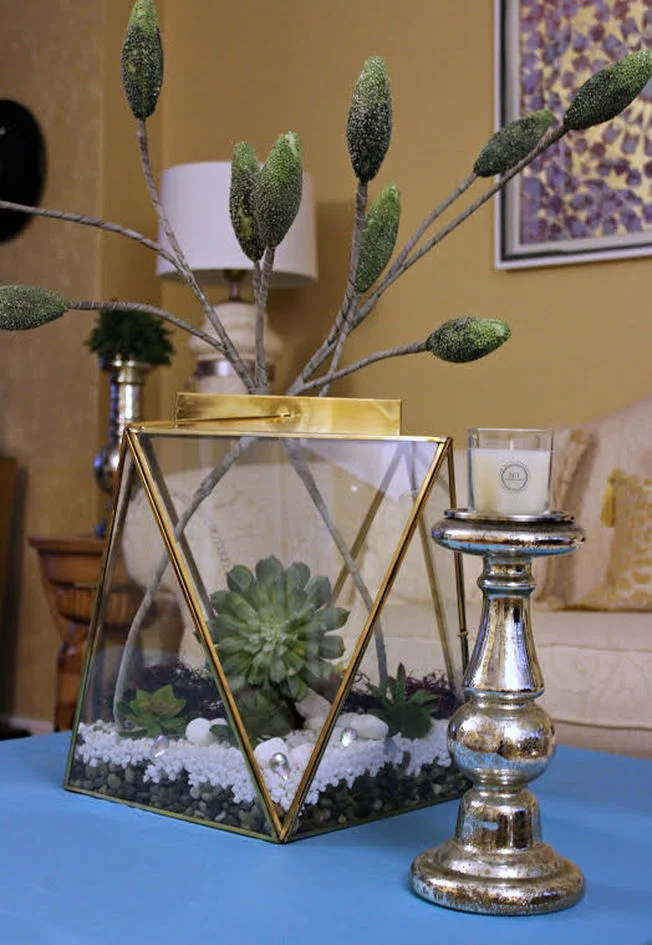 www.JadoreLeDecor.com | Glade Atmosphere Collection Fine Home Fragrance | How to Make a Stunning Terrarium | DIY | Plants | Easy Crafts