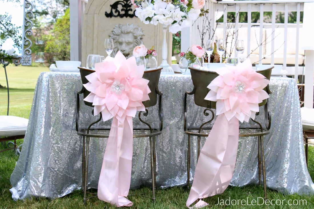 www.JadoreLeDecor.com | This inspiration reception is for all those brides who just can't get enough of the color pink. #thisthingwithpink #pinkbride | Wedding Color Schemes