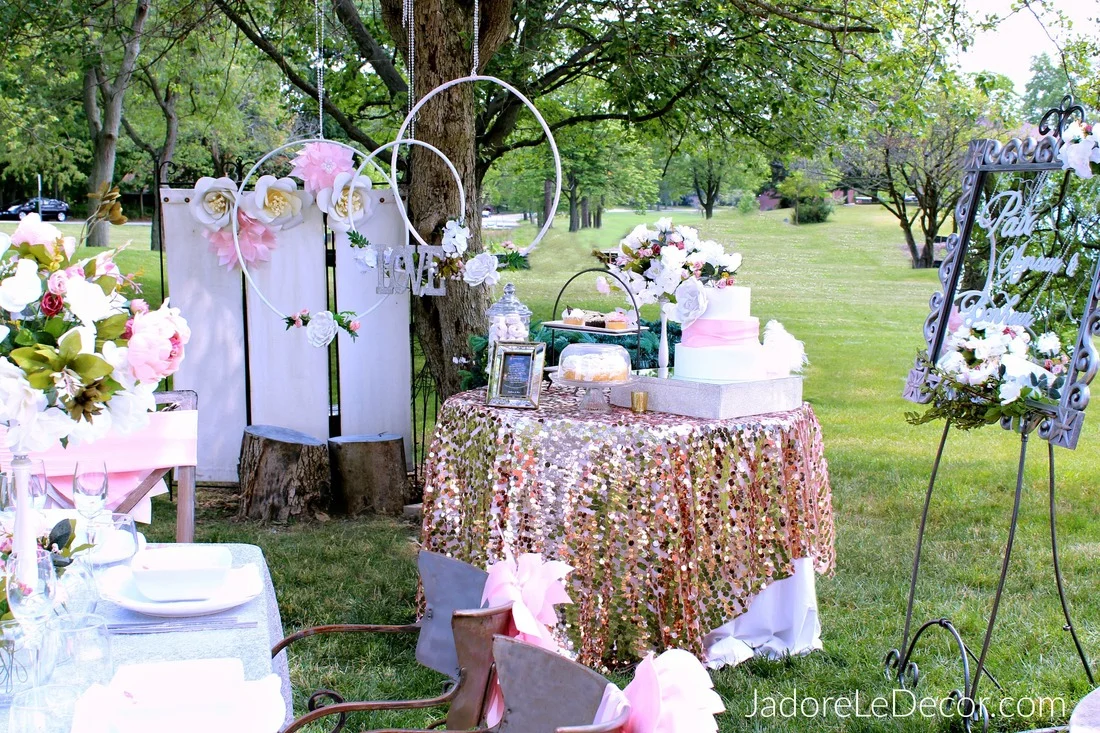 www.JadoreLeDecor.com | This inspiration reception is for all those brides who just can't get enough of the color pink. #thisthingwithpink #pinkbride | Wedding Color Schemes