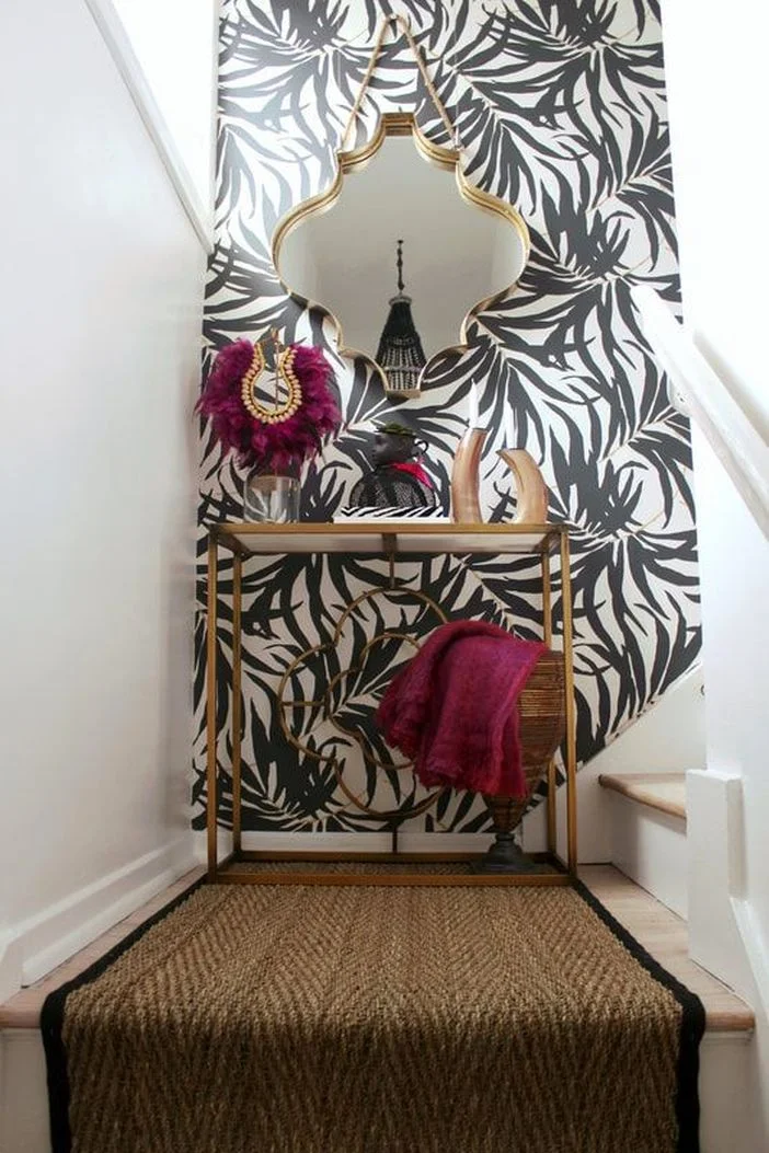 www.JadoreLeDecor.com | One Room Challenge: Revealing a Hidden Gem in the Home See how we transformed this simple hallway into what is now a brilliant gem in our home. | Small Space Makeover | Hallway Refresh