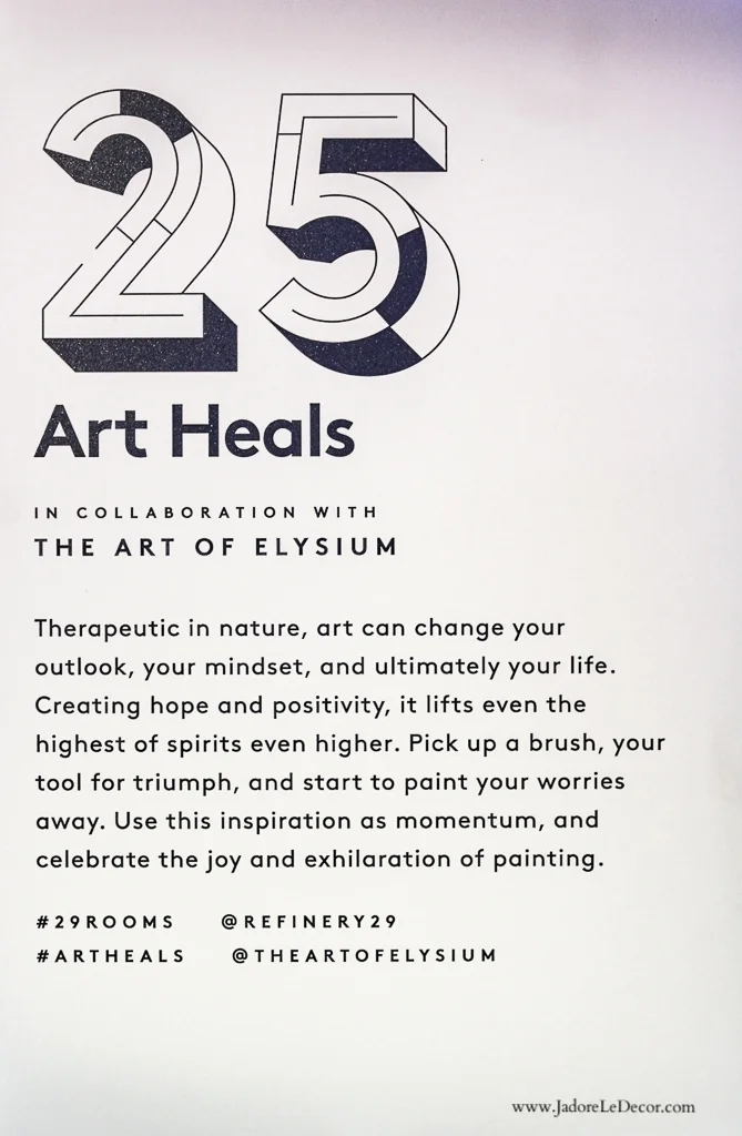 www.JadoreleDecor.com | Refinery29, a female driven digital-media and entertainment conglomerate strives to excite the masses with their art-meets-museum popup exhibit called 29 Rooms.