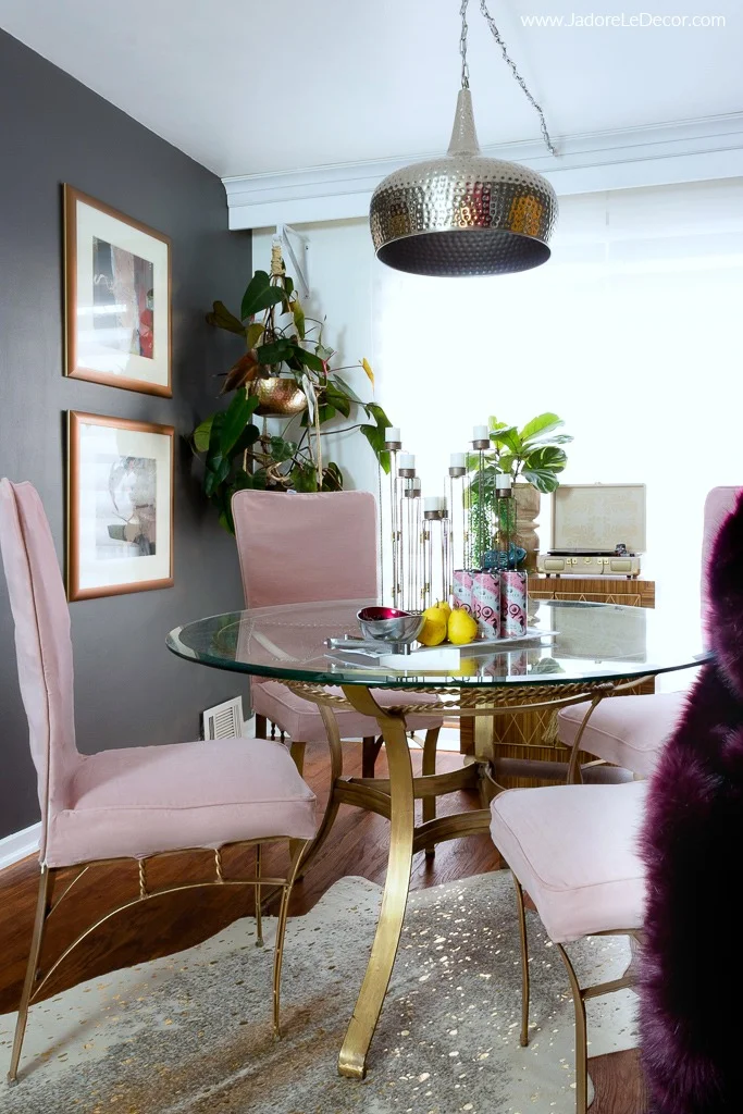 www.JadoreleDecor.com | Enjoy this personal reveal of my double room makeover for the One Room Challenge! The theme is “This is Us”.| Living and dining room makeover #oneroomchallenge #orc2018 #jadoreledecor #homelovenetwork
