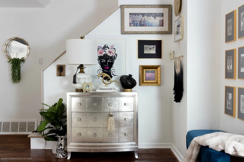 www.JadoreleDecor.com | Enjoy this personal reveal of my double room makeover for the One Room Challenge! The theme is “This is Us”.| Living and dining room makeover #oneroomchallenge #orc2018 #jadoreledecor #homelovenetwork