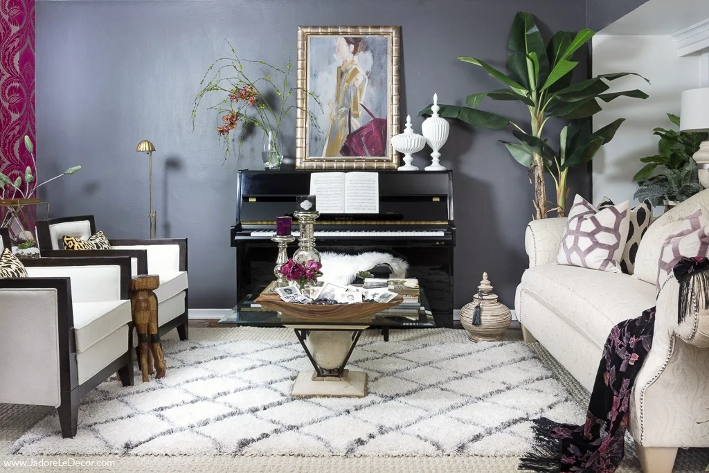 www.JadoreleDecor.com | Enjoy this personal reveal of my double room makeover for the One Room Challenge! The theme is “This is Us”.| Living and dining room makeover #oneroomchallenge #orc2018 #jadoreledecor #homelovenetwork