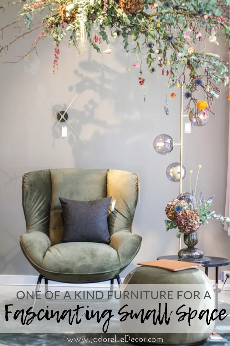 www.jadoreledecor.com | Live small without sacrificing great style by choosing statement pieces.