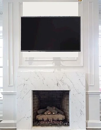 One Great Focal Point for a Small Living Room that Has None
