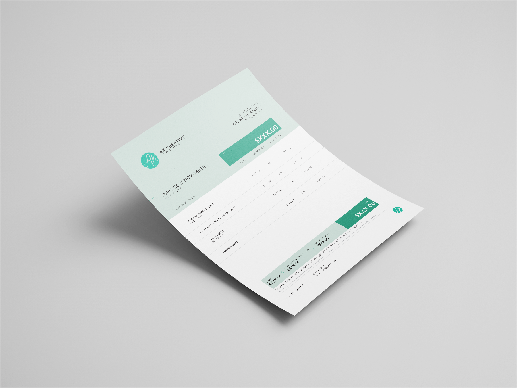  INVOICE 