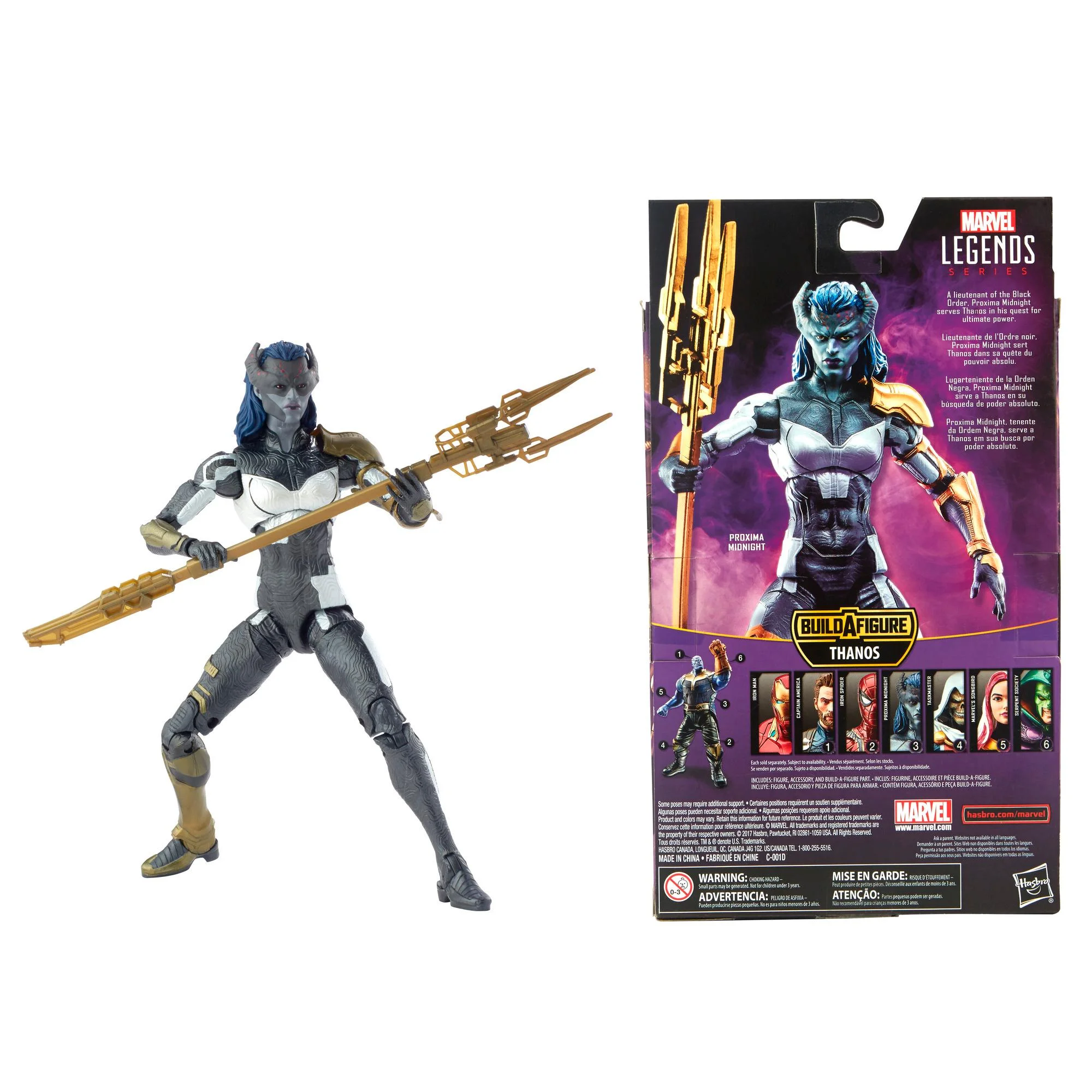 Marvel Legends Series 6-inch Proxima Midnight