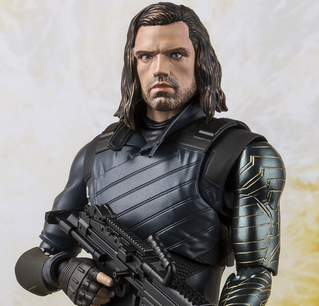 Marvel Avengers: Infinity War S.H. Figuarts Bucky Barnes Action Figure (Tamashii Effect Impact)