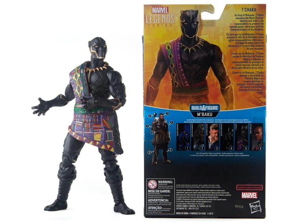 Black Panther Marvel Legends T'Chaka (M'Baku BAF)