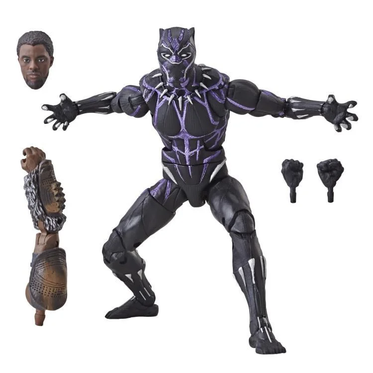 Black Panther Marvel Legends Black Panther (Vibranium) (M'Baku BAF)