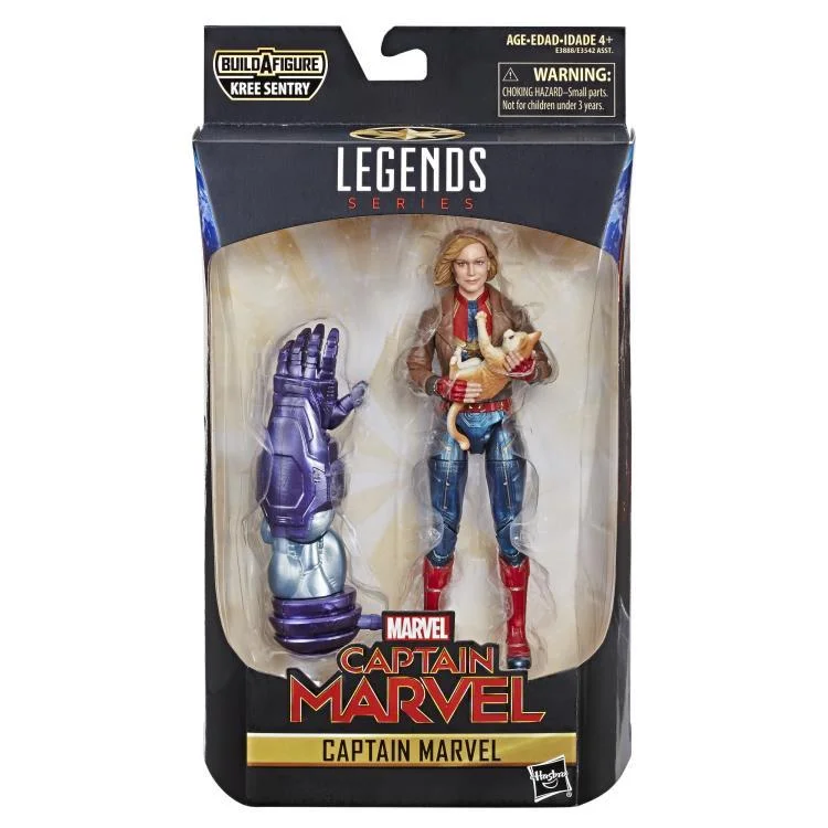 Captain Marvel Marvel Legends Series Captain Marvel in Bomber Jacket