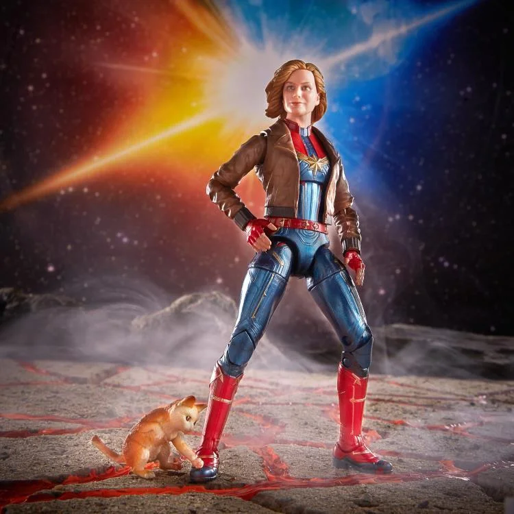 Captain Marvel Marvel Legends Series Captain Marvel in Bomber Jacket