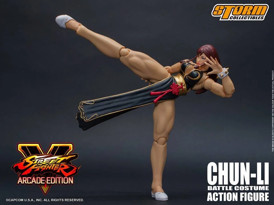 Street Fighter V Chun-Li (Arcade Edition) 1/12 Scale NYCC 2018 Exclusive Figure