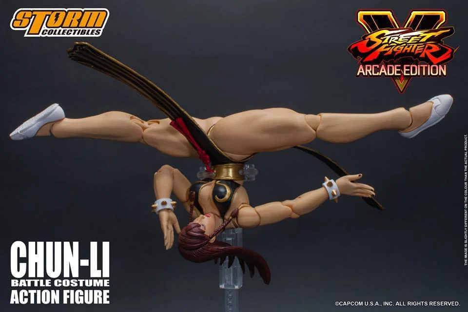 Street Fighter V Chun-Li (Arcade Edition) 1/12 Scale NYCC 2018 Exclusive Figure