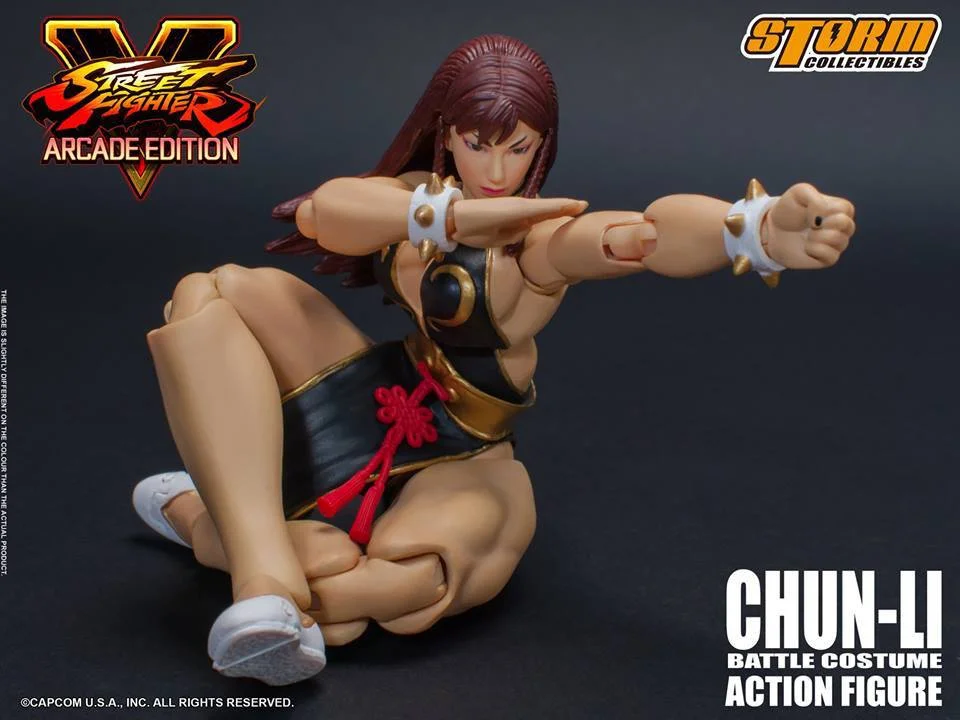 Street Fighter V Chun-Li (Arcade Edition) 1/12 Scale NYCC 2018 Exclusive Figure