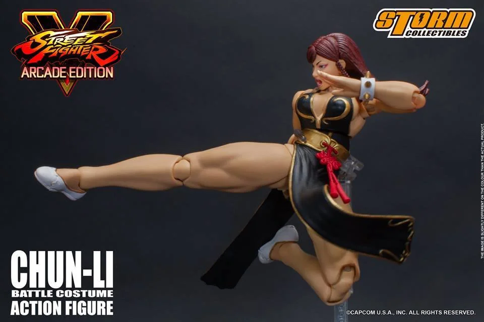 Street Fighter V Chun-Li (Arcade Edition) 1/12 Scale NYCC 2018 Exclusive Figure