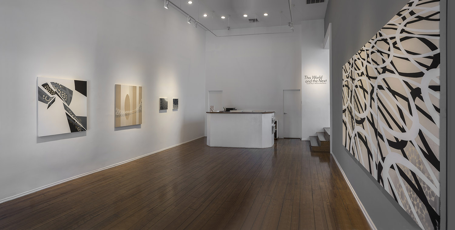 Installation view: This World and the Next, Veda B Kaya and Matsumi Kanemitus,