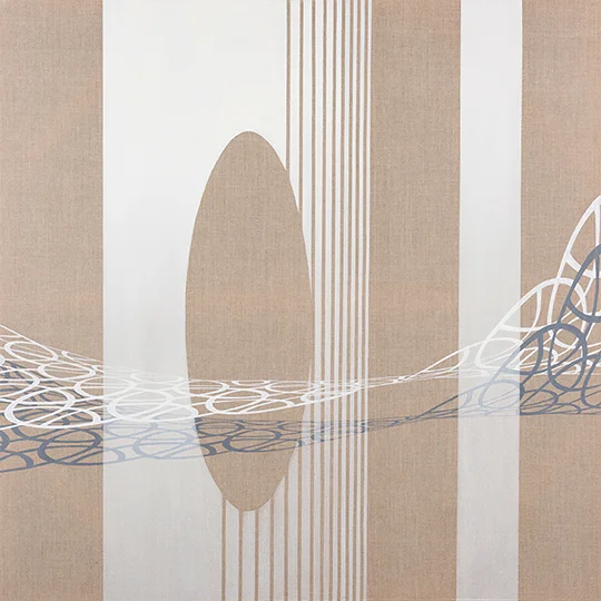 Veda B. Kaya Portal , 2017 oil and acrylic on linen 40 x 40 inches / 101.6 x 101.6 centimeters