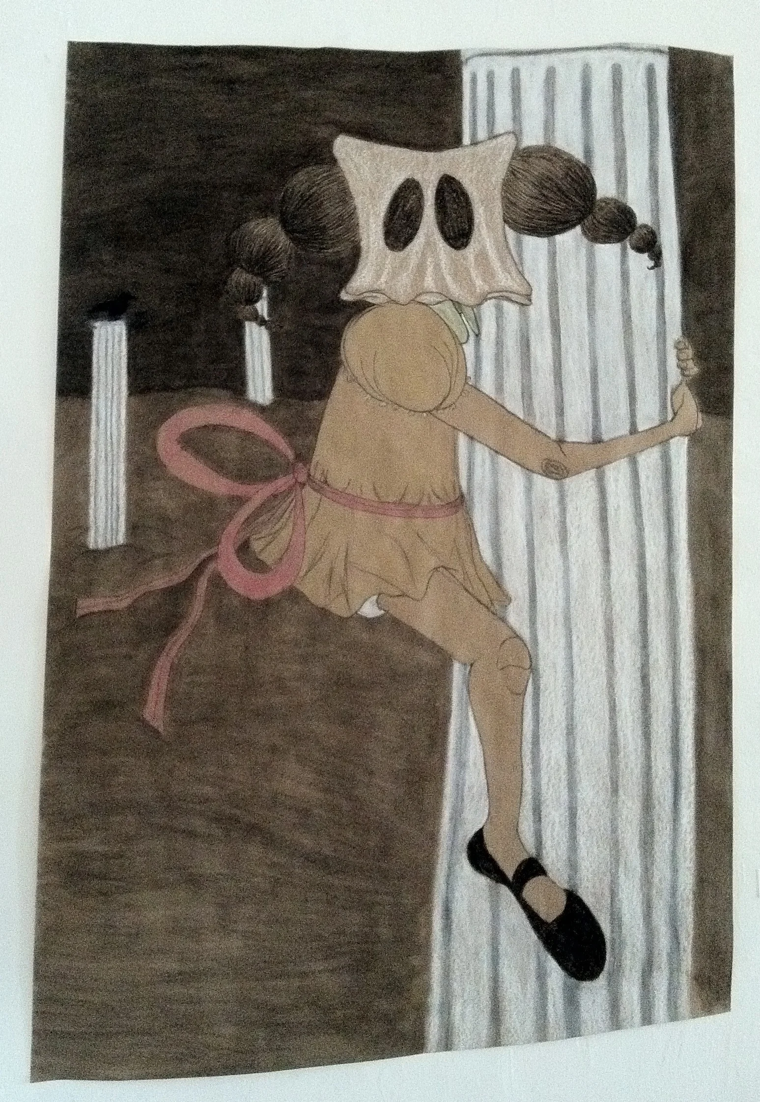 untitled histories charcoal/conte on kraft paper 2011