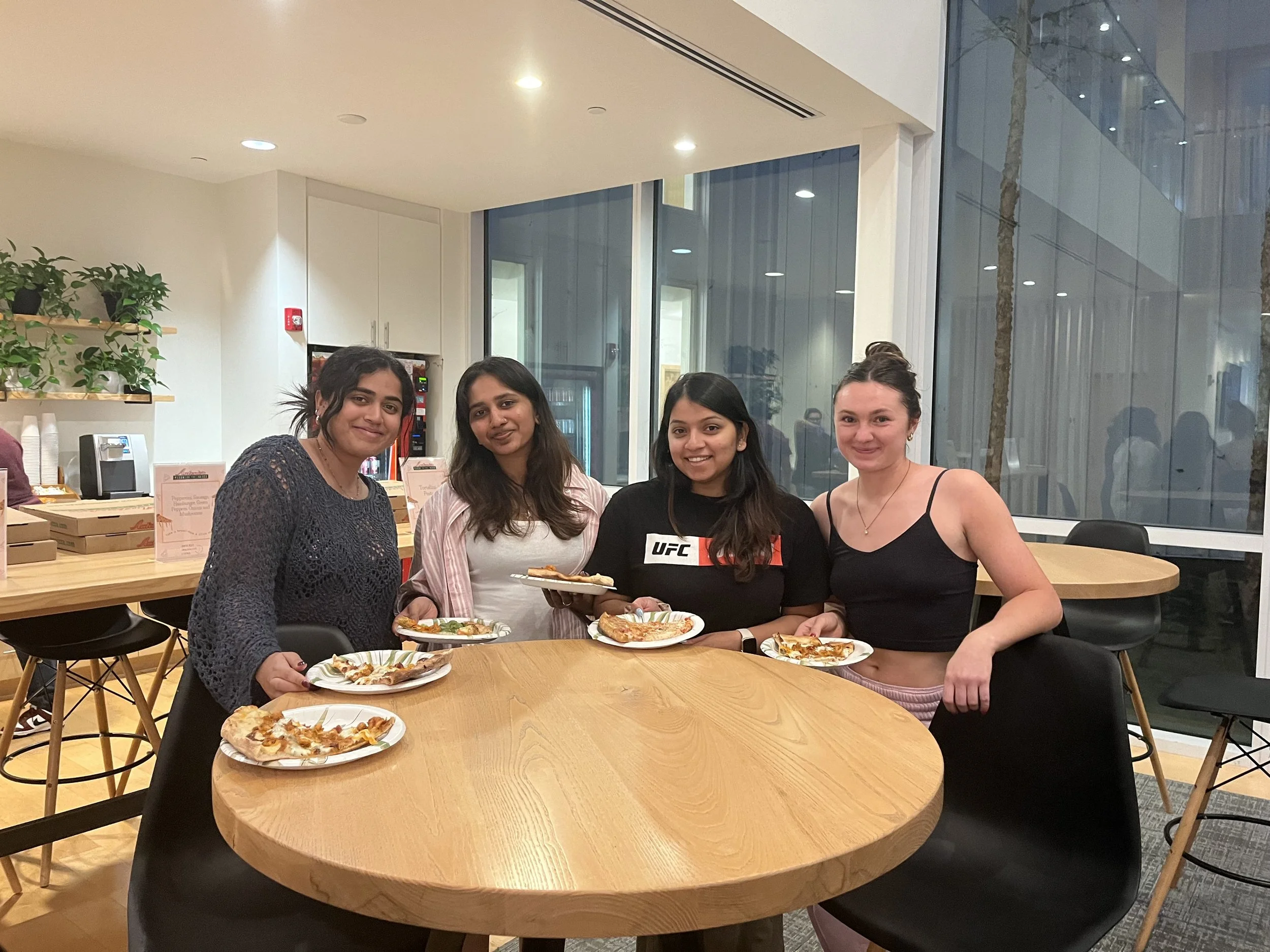 Olympia Place Residents Enjoy Pizza Night with Antonio’s