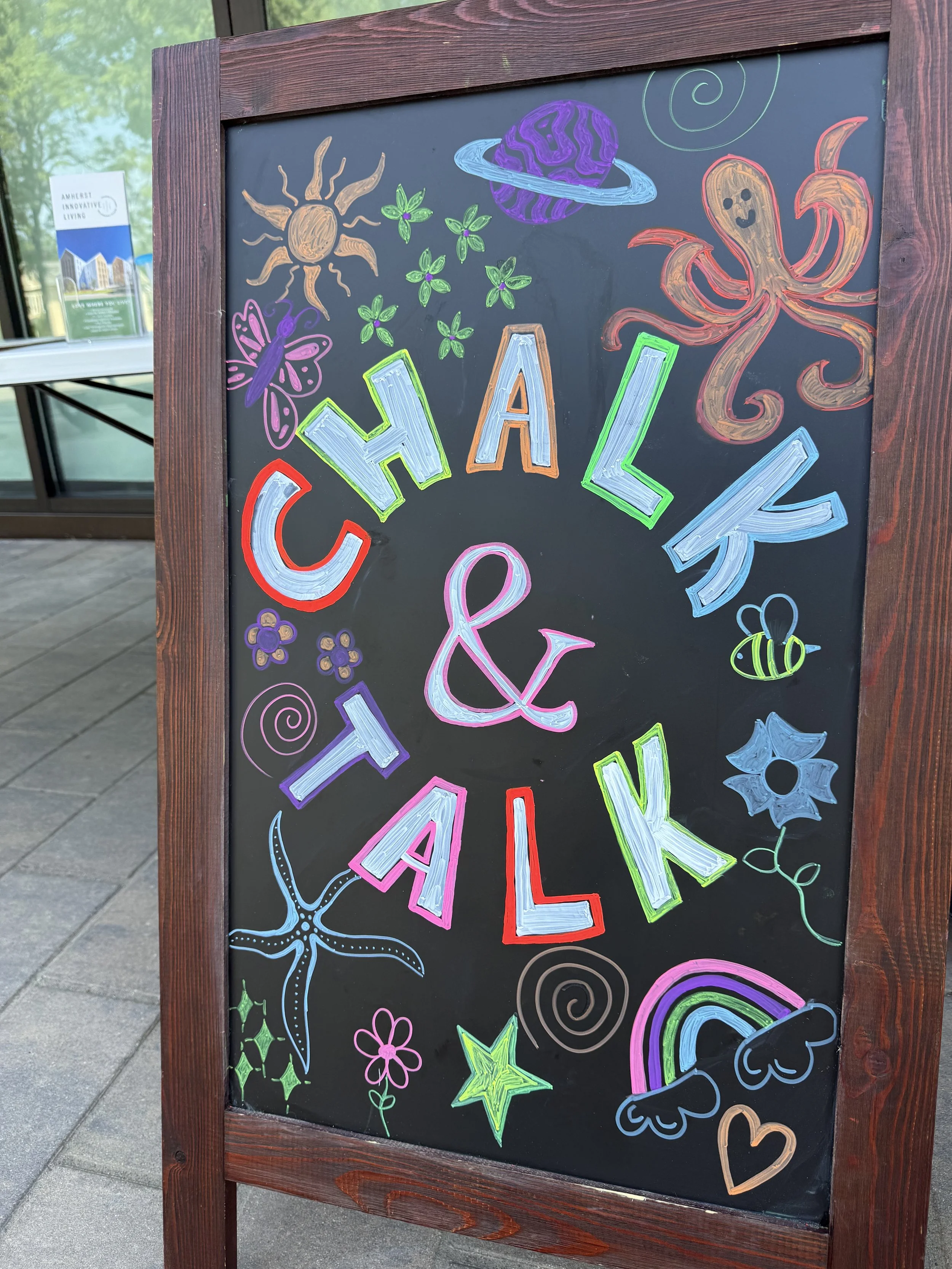 Chalk &amp; Talk: Spreading Positivity, One Message at a Time
