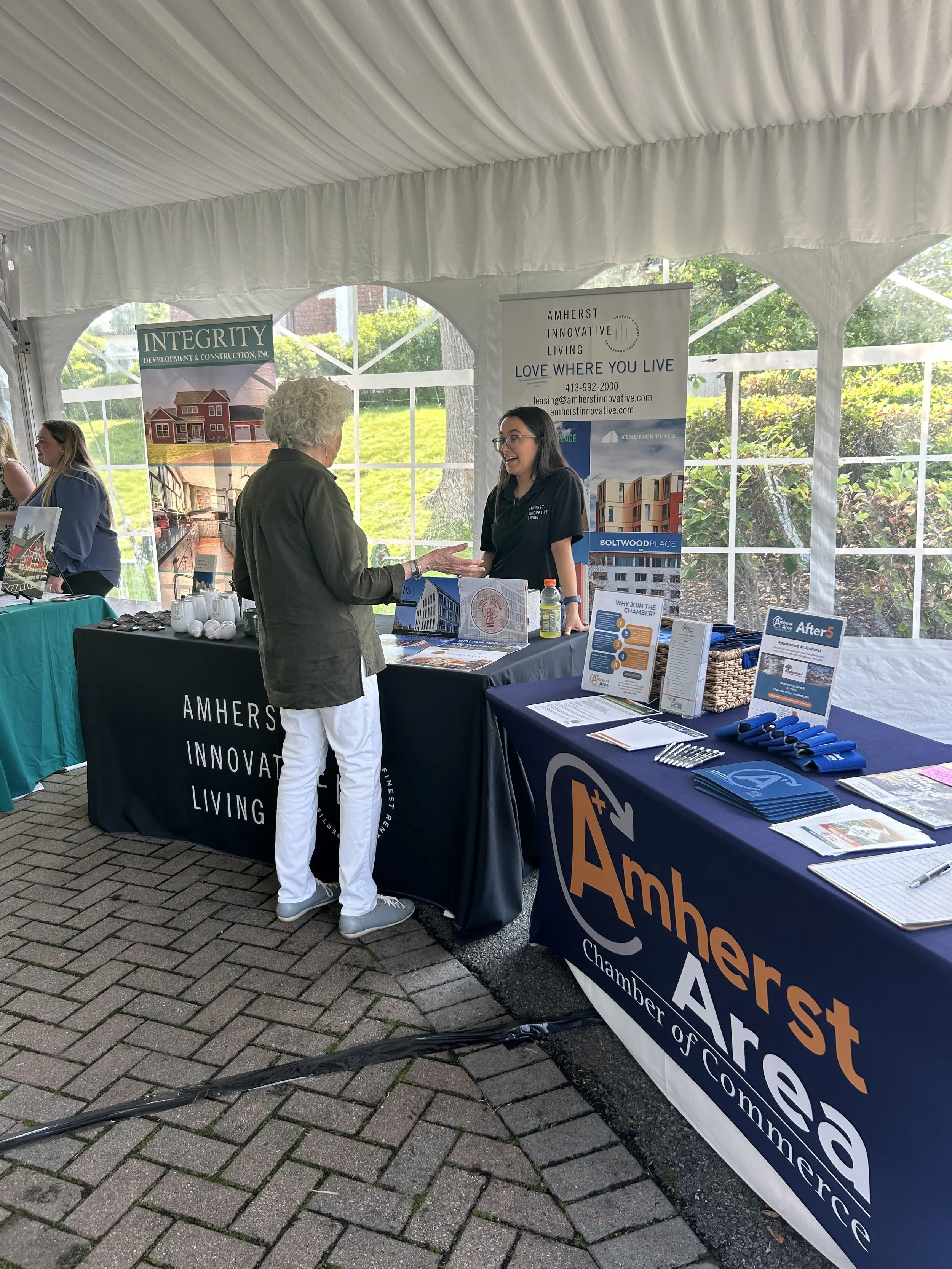 Connecting With New Businesses at the Chamber Expo