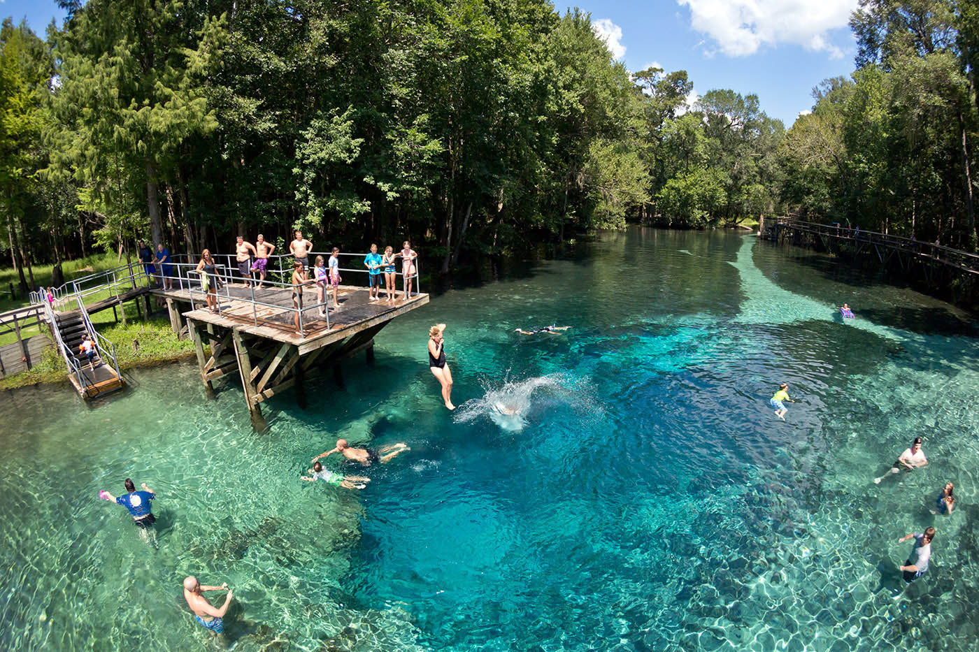 Tub blue lick springs banner