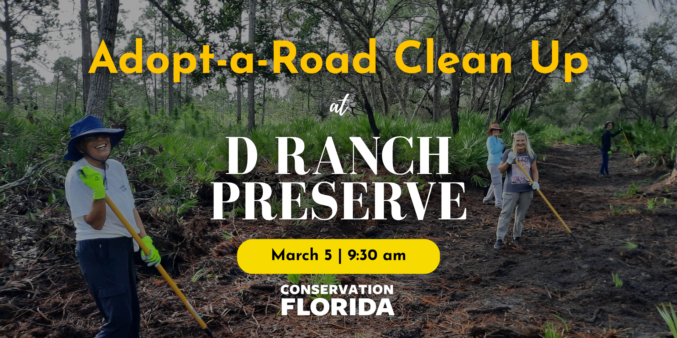 Adopt-A-Road Clean Up at D Ranch Preserve