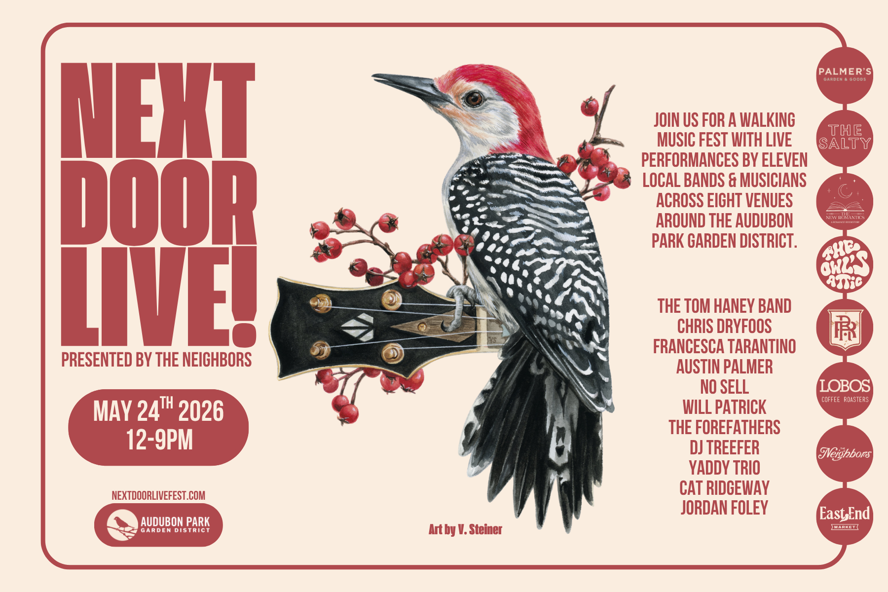Next Door Live! Music Fest Benefitting Conservation Florida