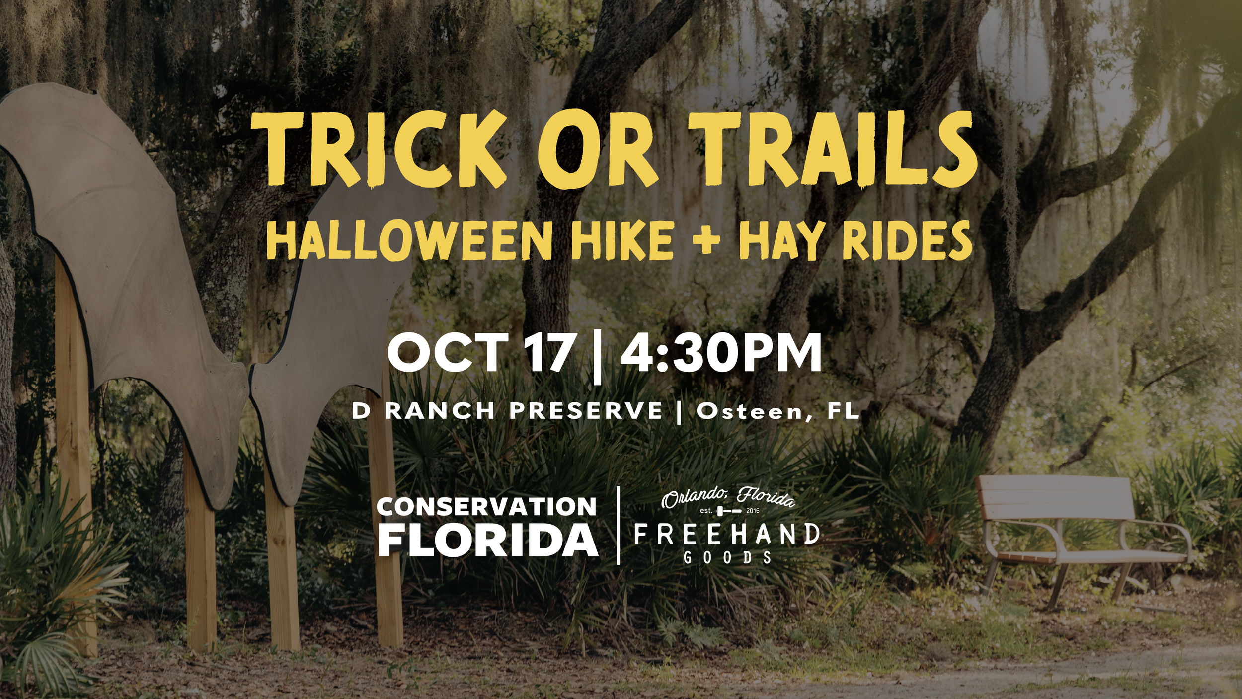 Trick or Trails at D Ranch Preserve