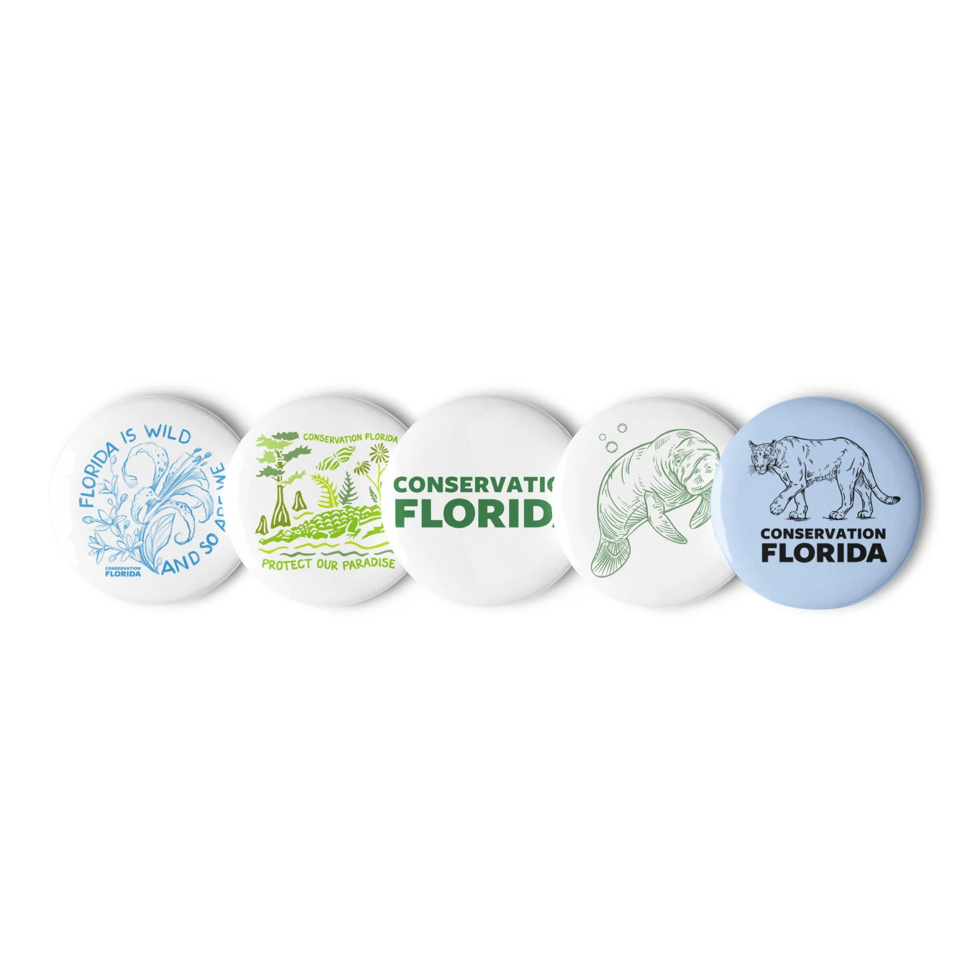 Conservation Florida Button Pack