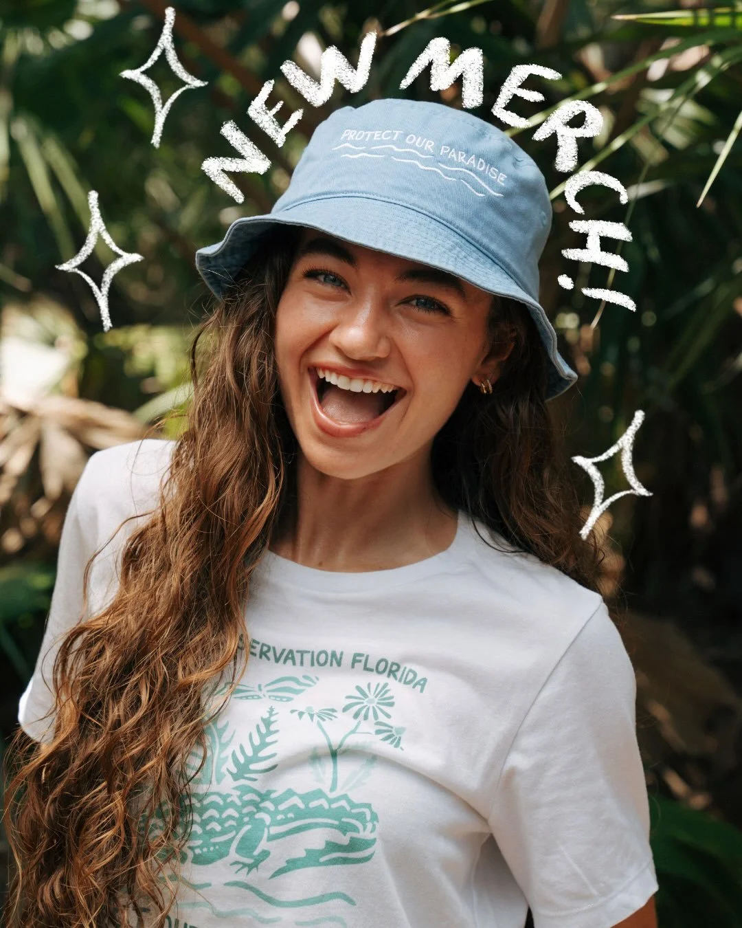 All smiles ◡̈ ◡̈ ◡̈ because new @conservationflorida merch just dropped !!

3 new specially-crafted collections for you to love - all designed by local Floridian artists.

>>> 𝗣𝗿𝗼𝘁𝗲𝗰𝘁 𝗢𝘂𝗿 𝗣𝗮𝗿𝗮𝗱𝗶𝘀𝗲 (☀️🌴🌊)
>>> 𝗙𝗹