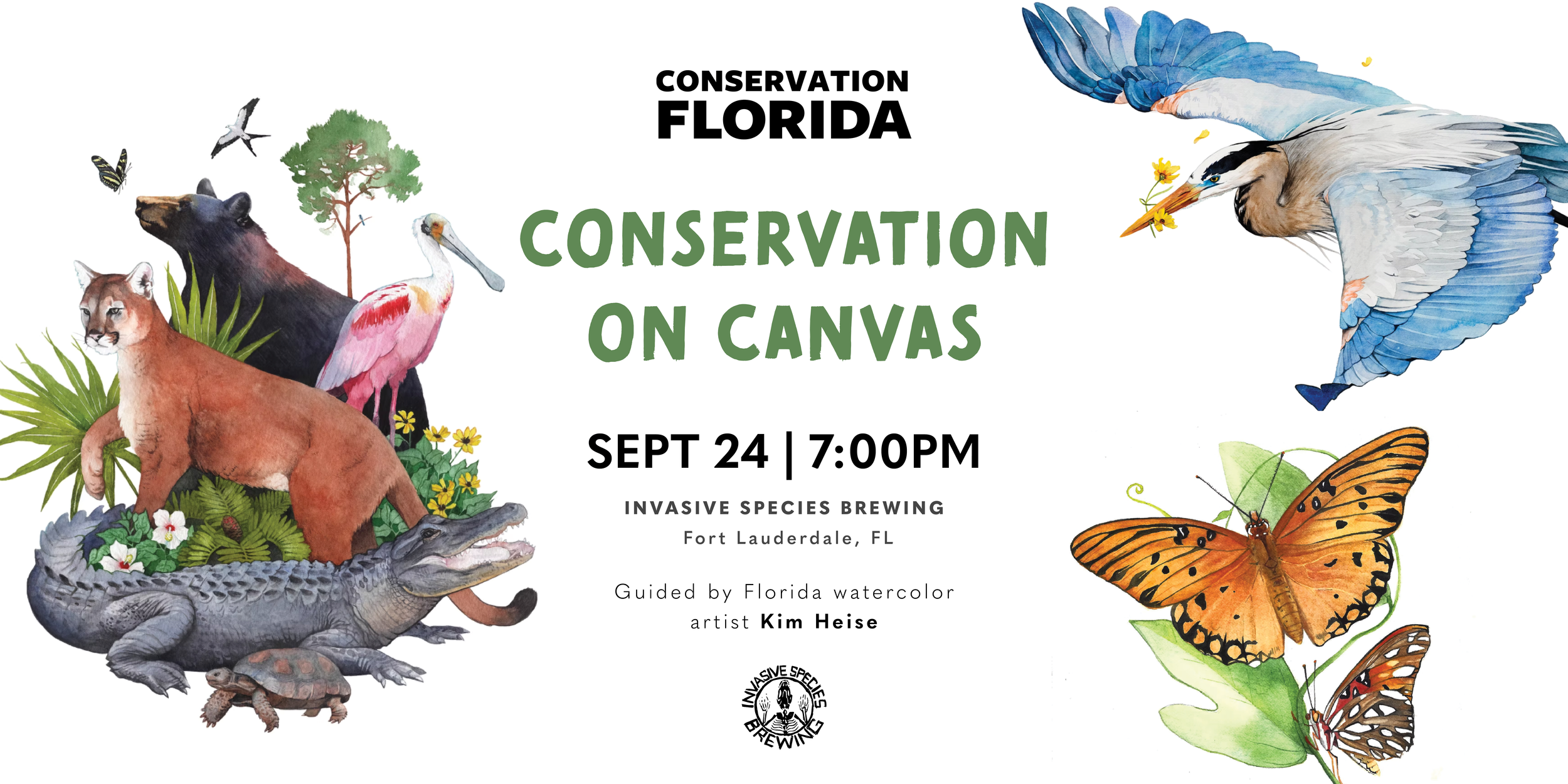 Conservation on Canvas in Fort Lauderdale