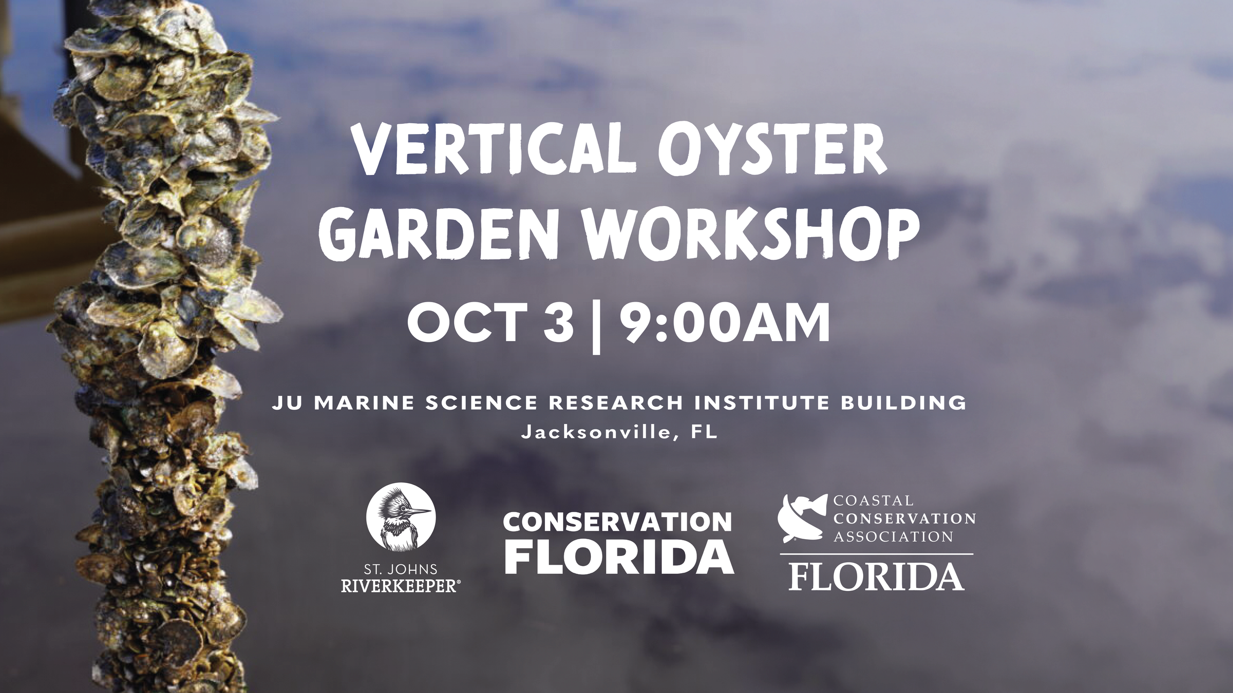 Vertical Oyster Garden Workshop in Jacksonville