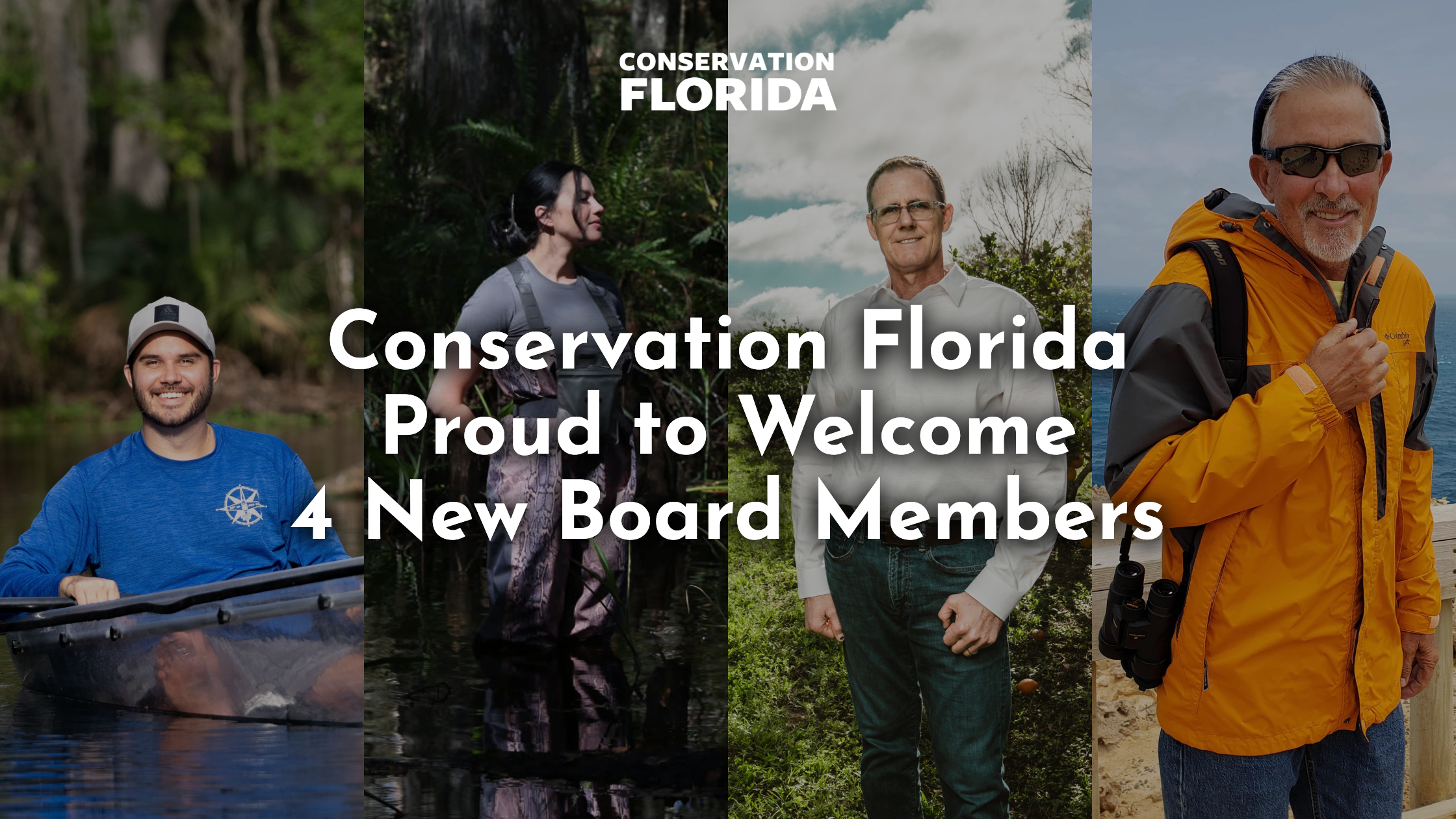 Conservation Florida Appoints Four New Members to Board of Directors